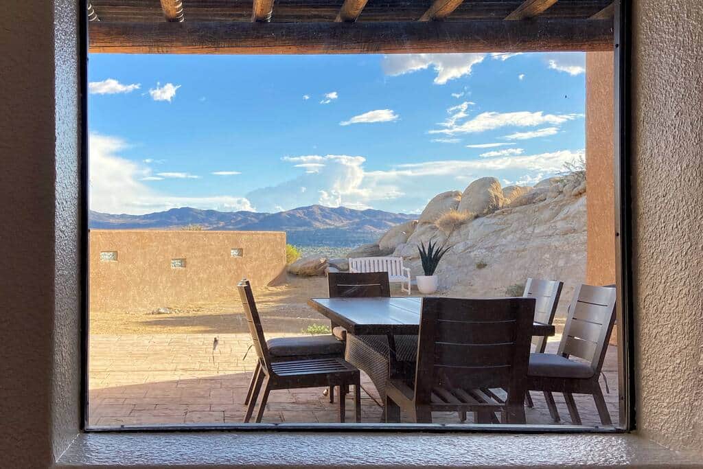 South Facing View Of The Mountains