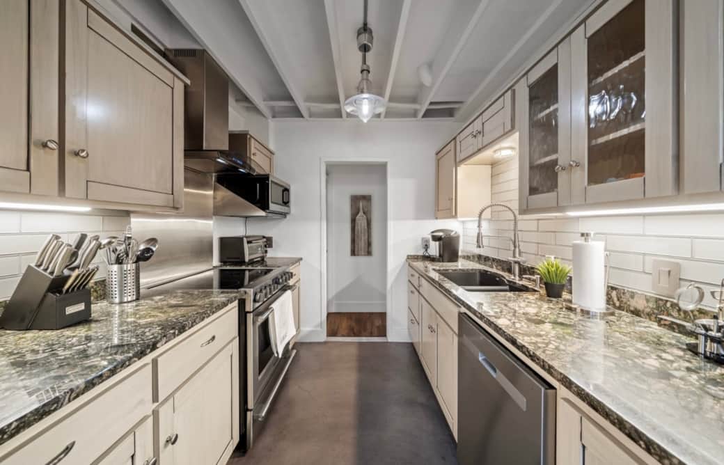 updated kitchen