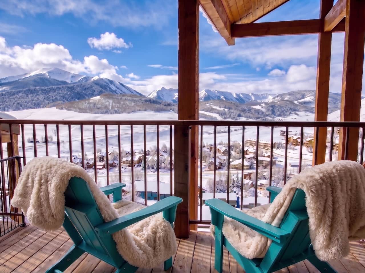 Enjoy the view from one of the highest elevation condos in CB!