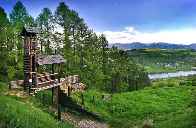 Archeoskanzen Havranok