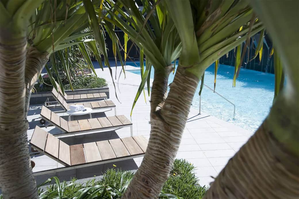 Pool  amongst the Palms