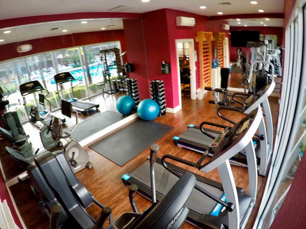 State-of-the-art fitness center