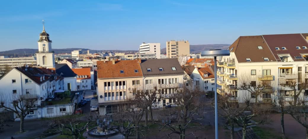 Panorama Blick über Saarbrücken Panorama Blick über Saarbrücken