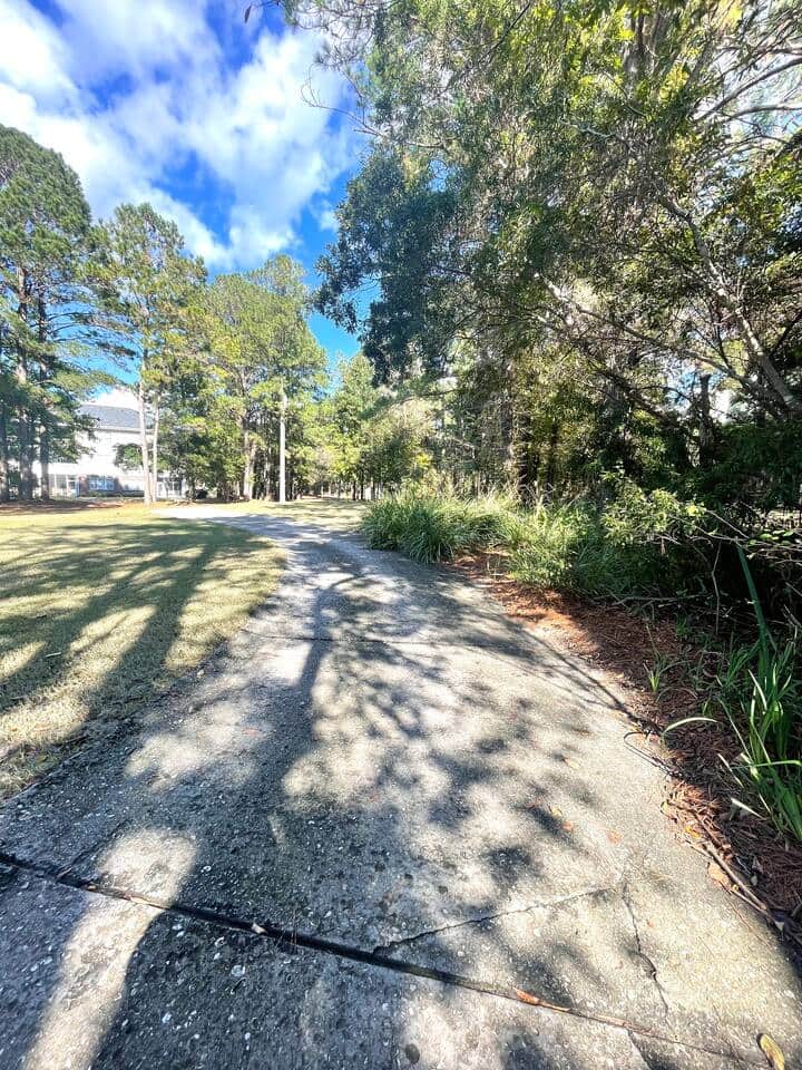 golf course path