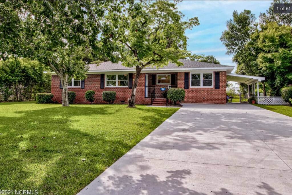 Front of home