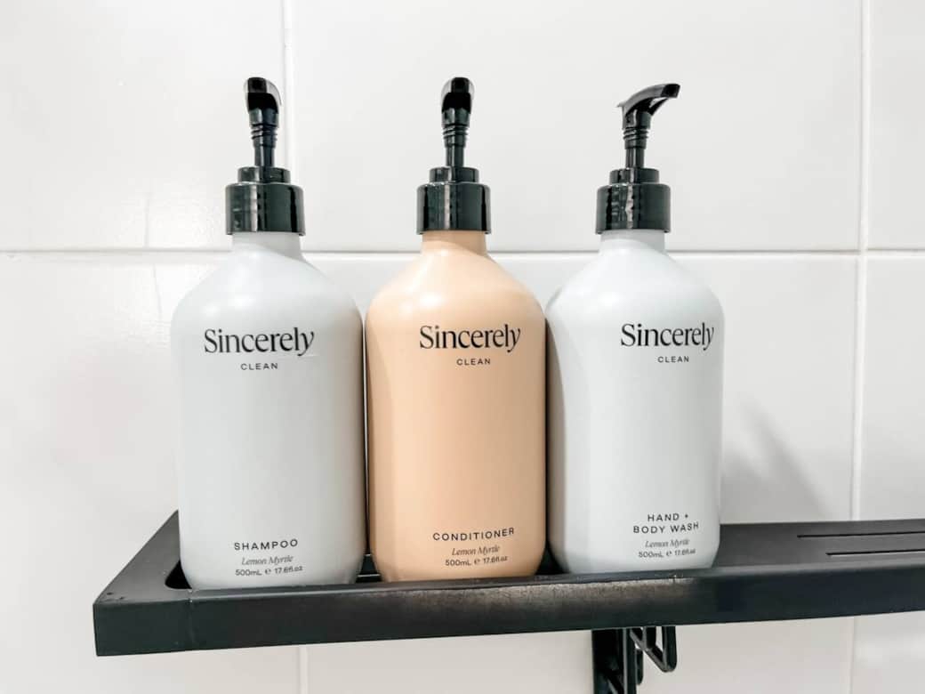 Quality toiletries provided 