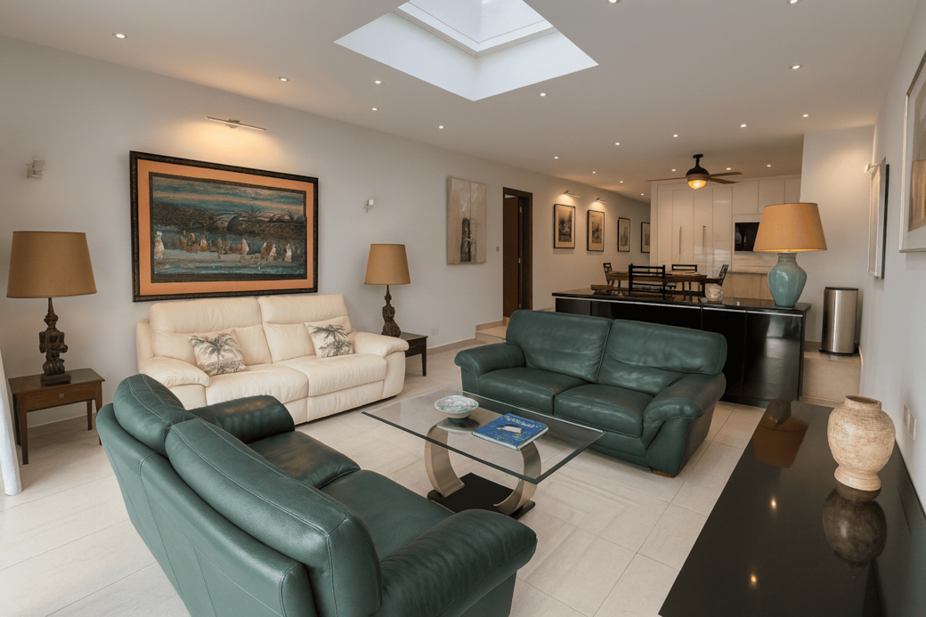 Modern Living Room with Artistic Touches Modern Living Room with Artistic Touches