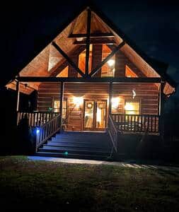 Nighttime at the Cabin Nighttime at the Cabin