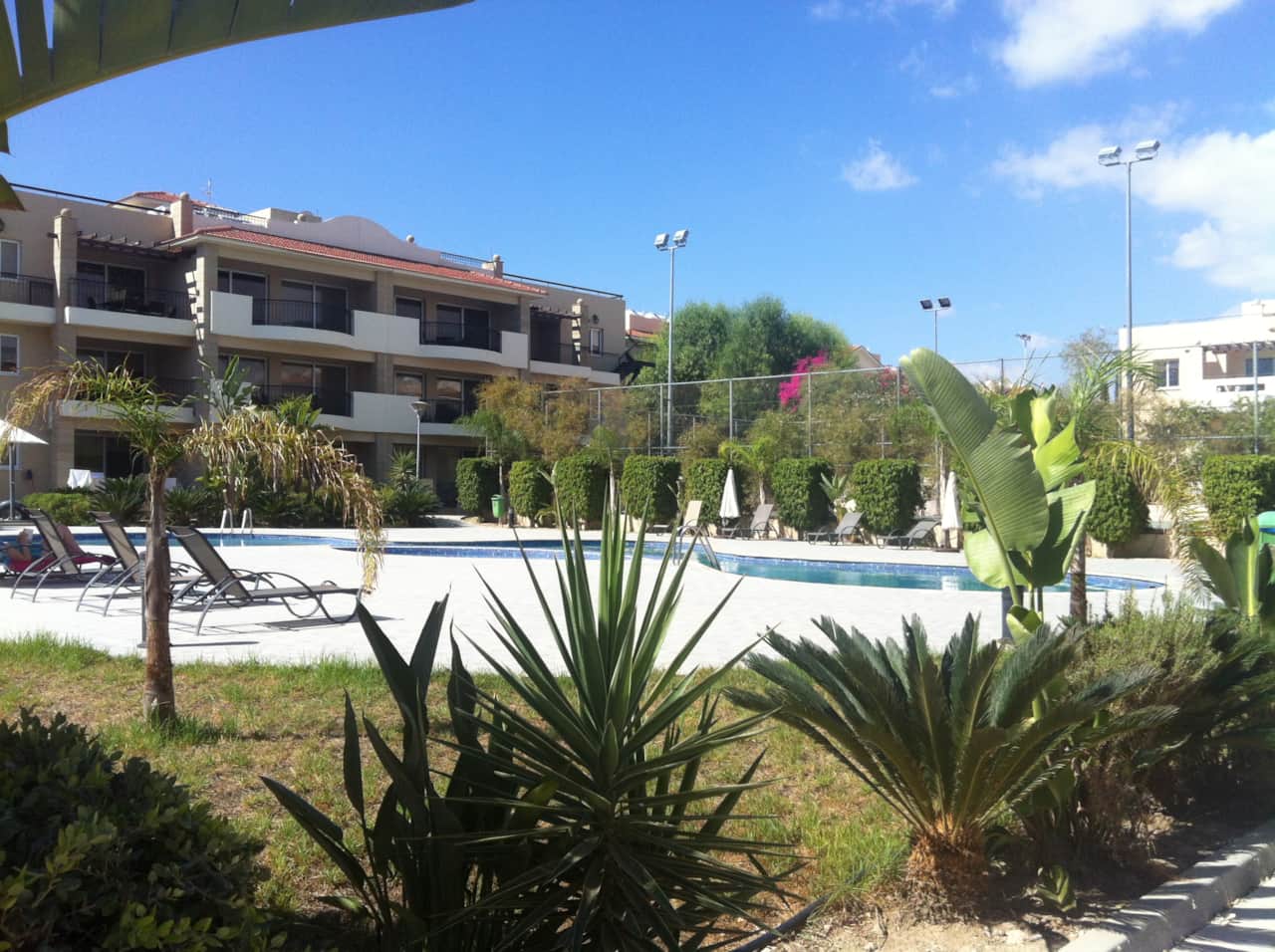 Pyla Gardens - Looking towards Block E