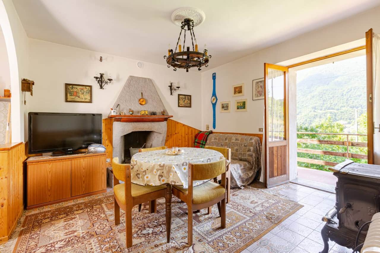 Soggiorno e zona pranzo