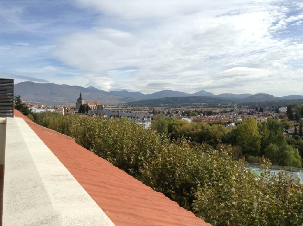 Vista desde la terraza del salón Vista desde la terraza del salón