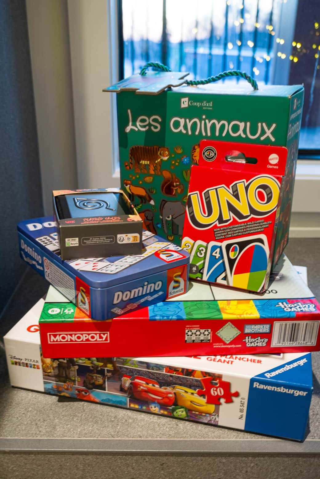 Jeux de société disponibles