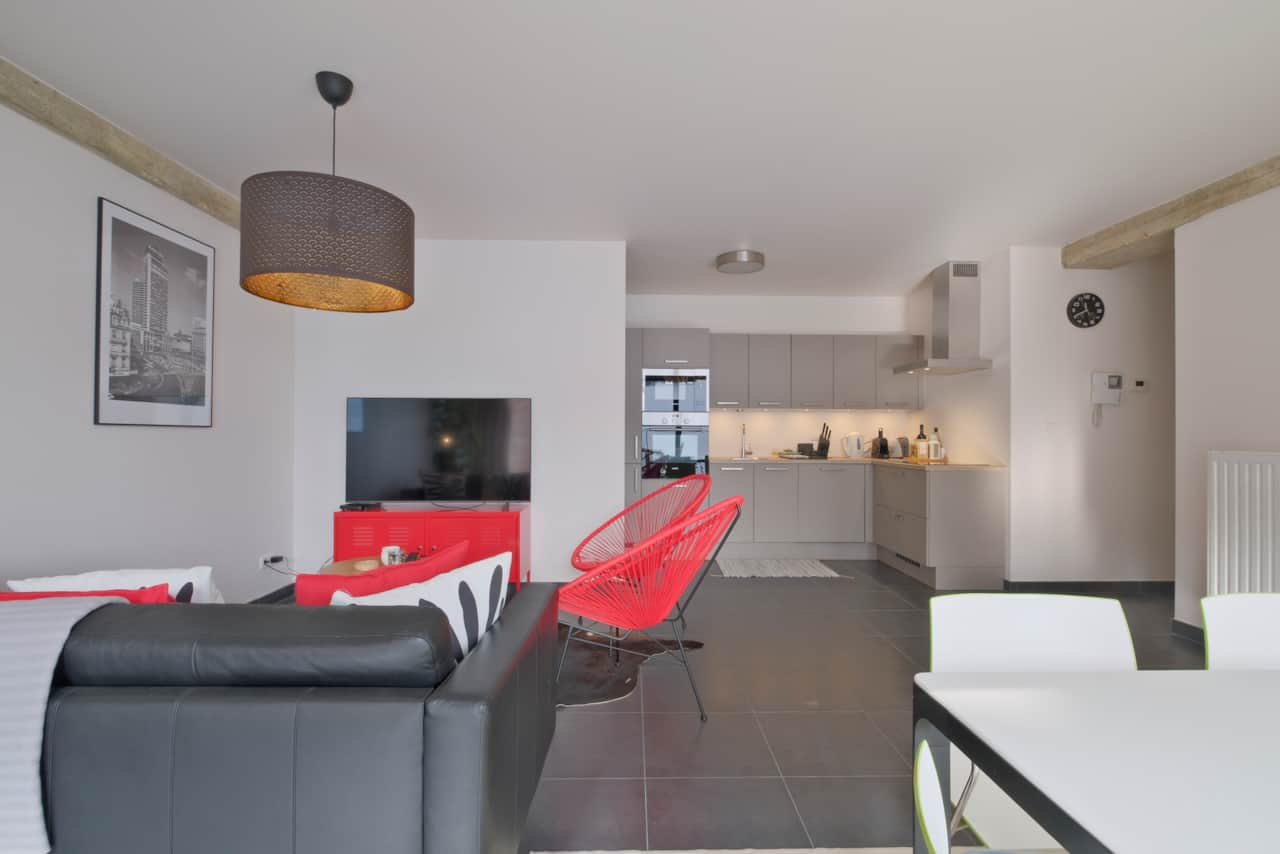 Living area / Kitchen