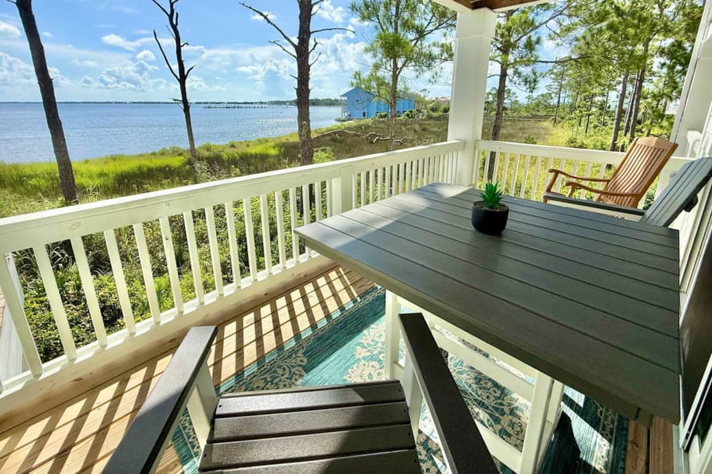 Balcony View, Blue Heron, Innerarity Point Townhomes, Perdido Key FL Balcony View, Blue Heron, Innerarity Point Townhomes, Perdido Key FL