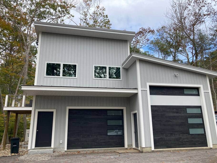 Entry to the Owl's Nest loft is the lower left door