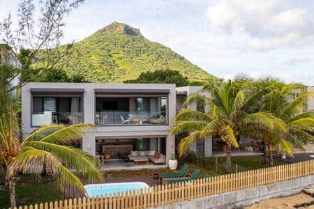 View of Block 3 with mountain background