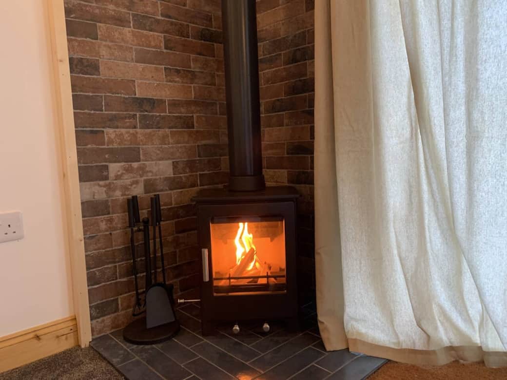 The log burner The log burner