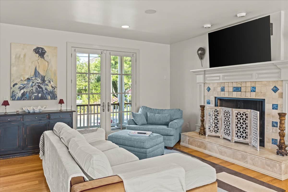 Living Room + Fireplace