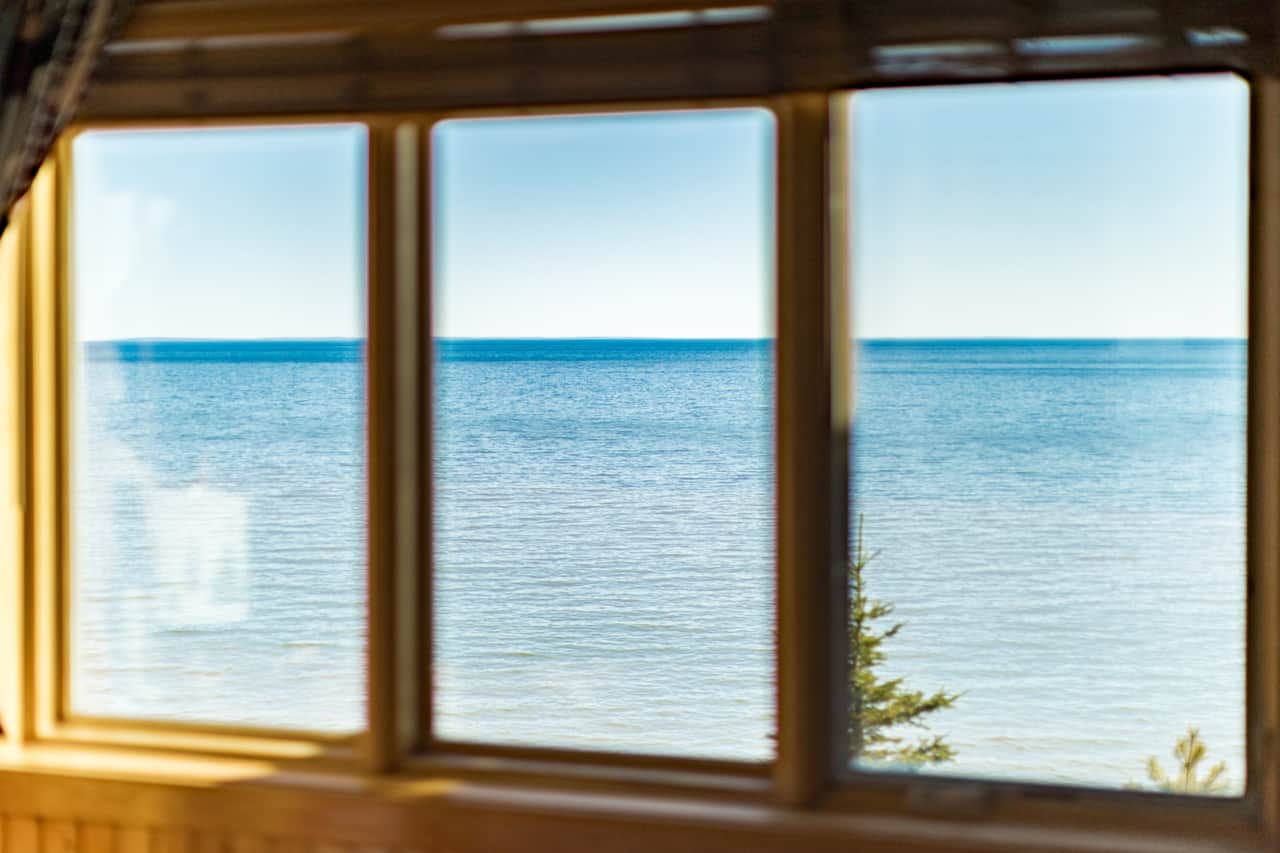 Window seat to serenity.