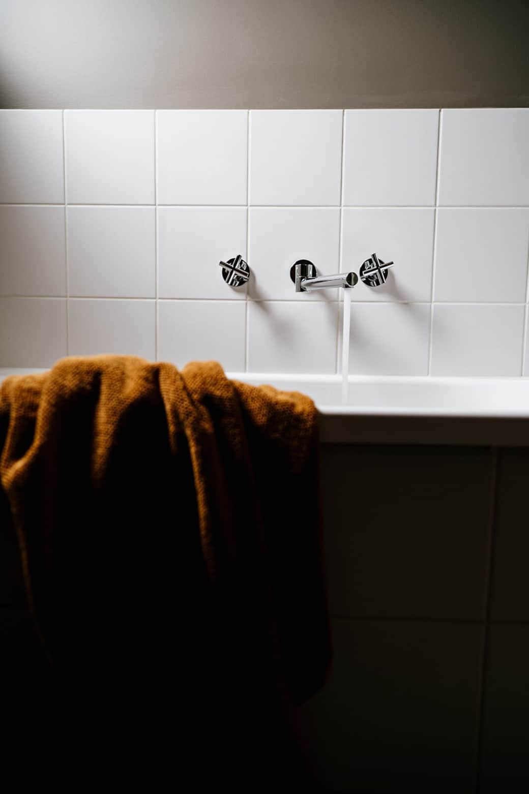 Settle into a warm bath, add some bath salts and let the day melt away.