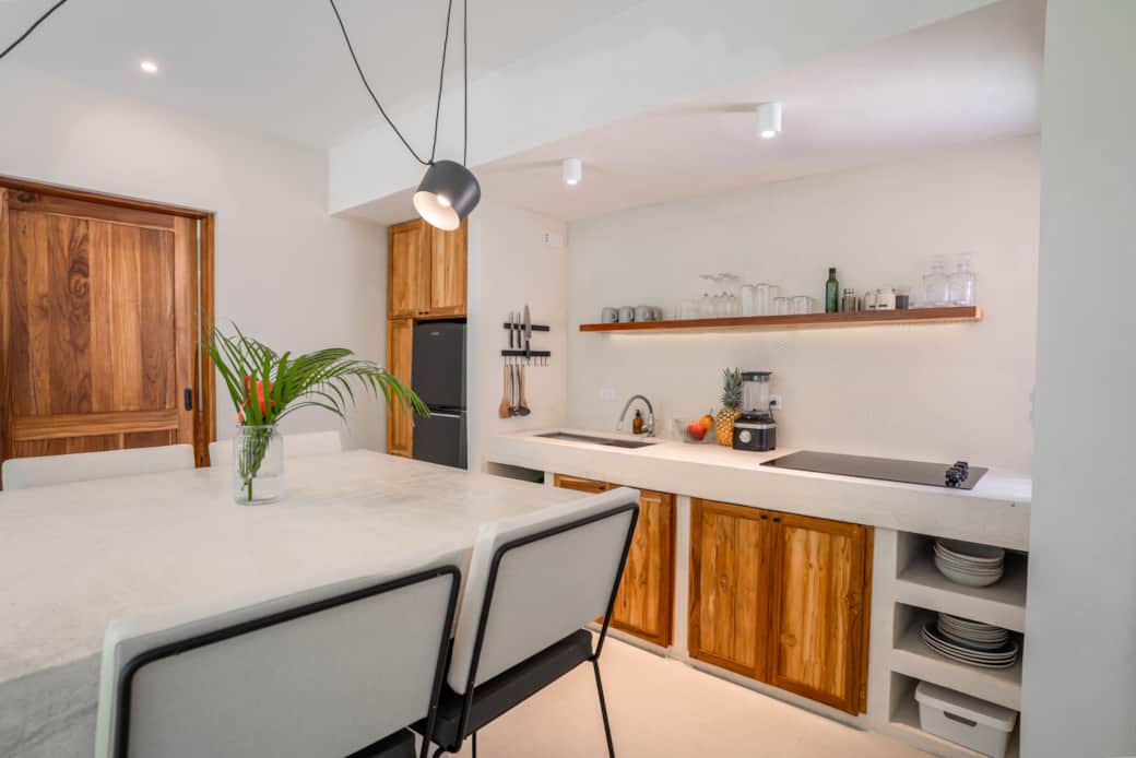Kitchen and dining space