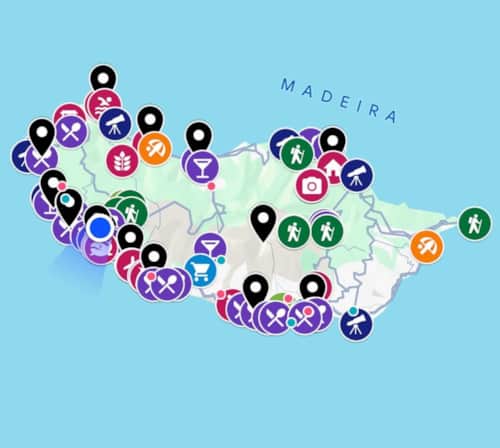 Madeira Highlights Map on Google Maps