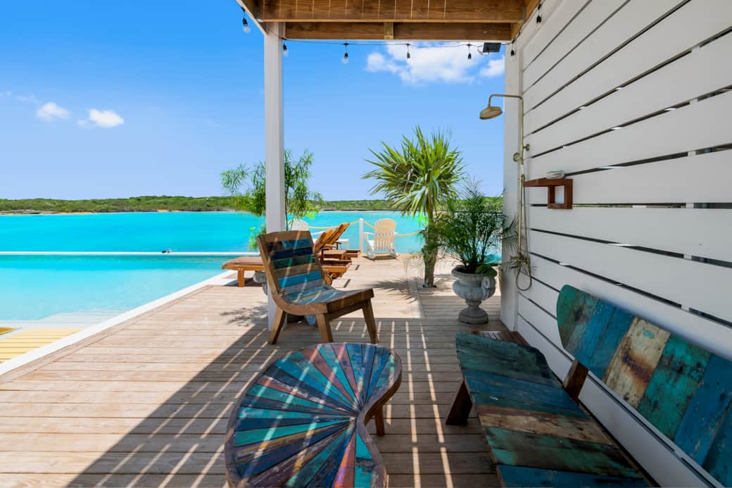 Deck and Outdoor Shower