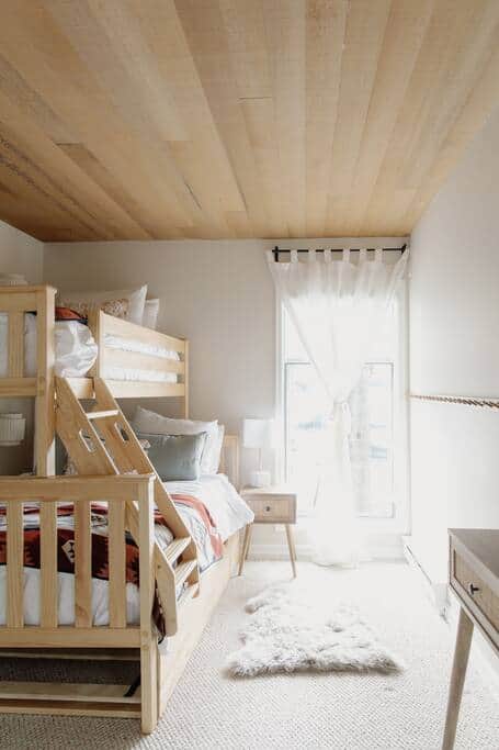 Bunk room on main floor