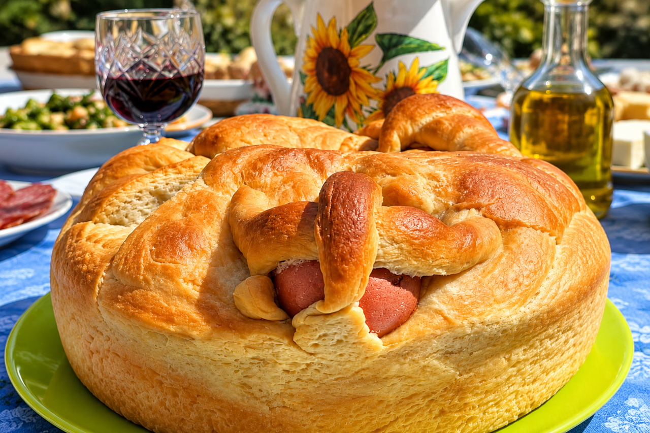 Bread, Wine, Olive Oil