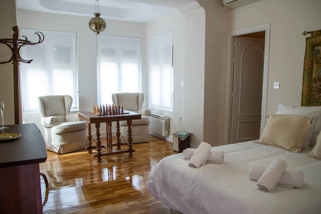 Vista general de la habitación 