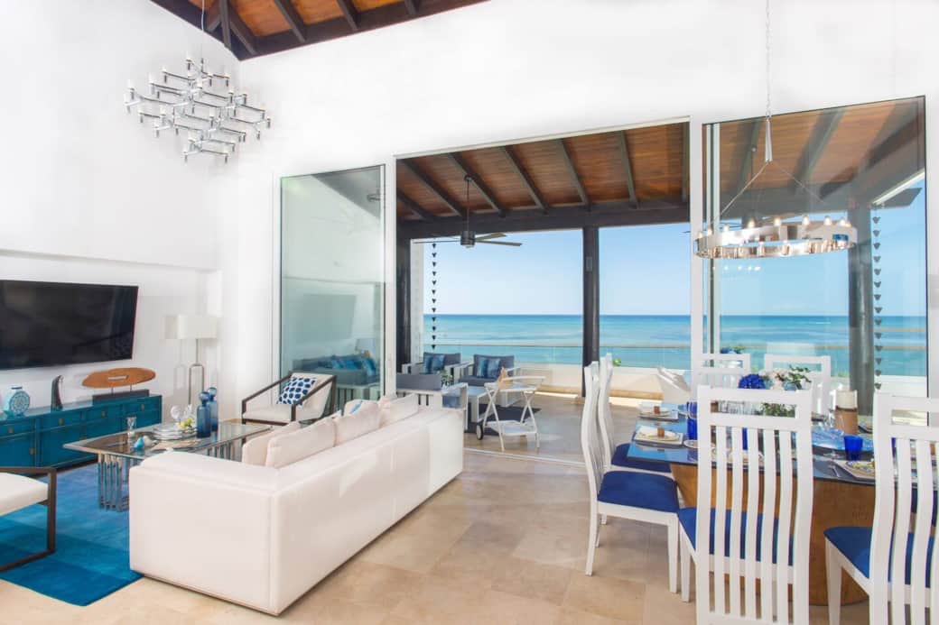 Large super luxury oceanfront penthouse, up to 10 - Apartment in Punta Cana