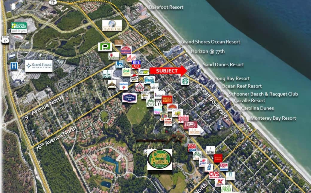 Sand Dunes 1601 Villa in Myrtle Beach