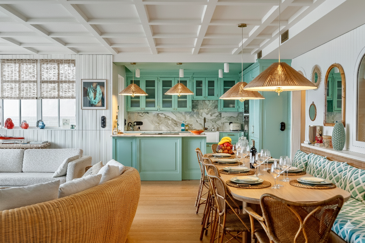Salon-salle à manger