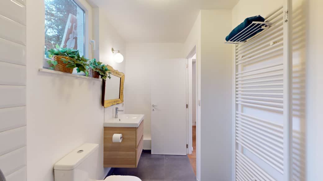 Bathroom from shower