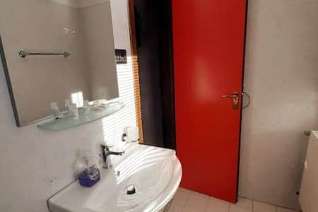 Entrata del bagno.