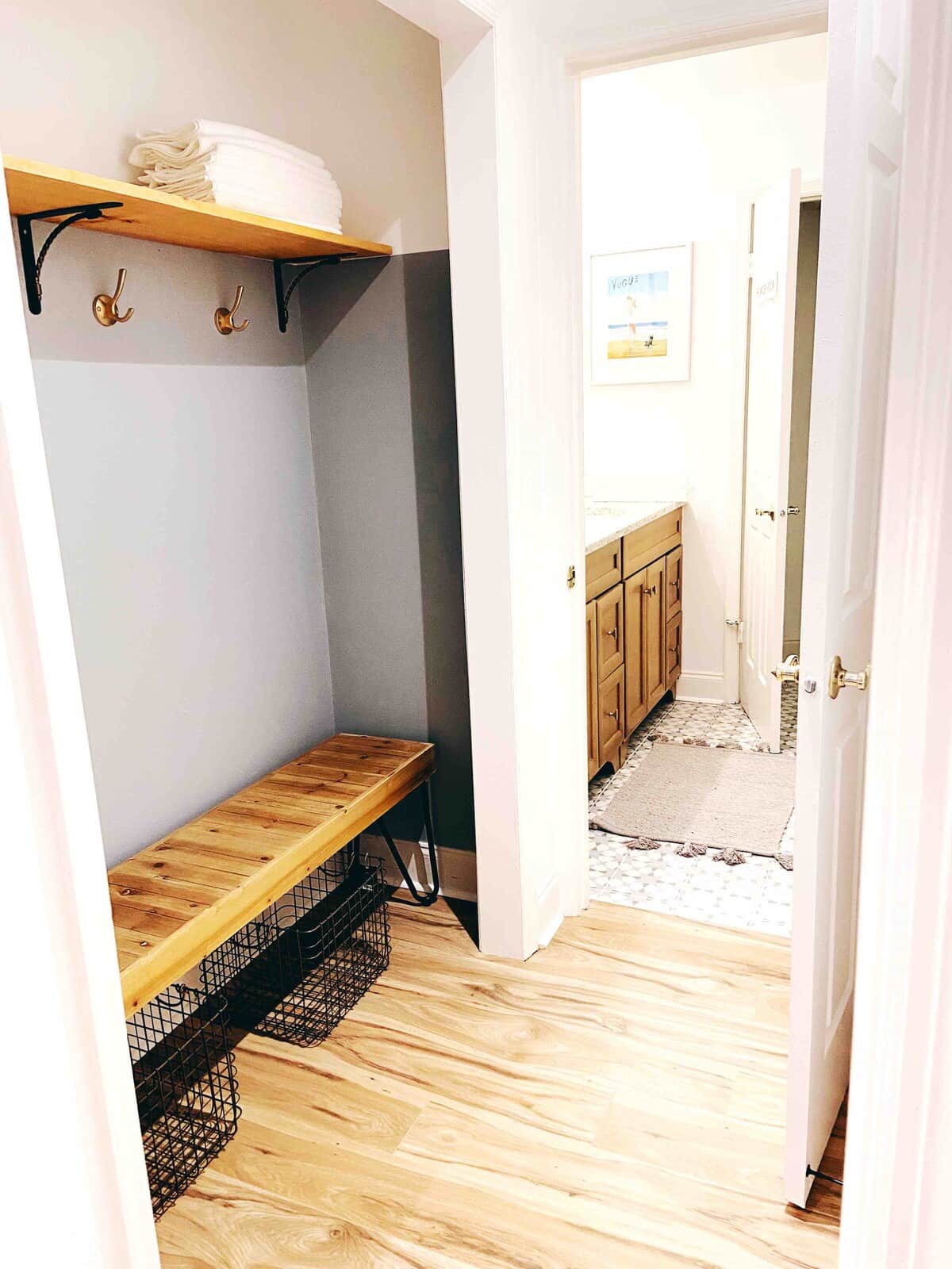 Master Bedroom - entrance to the full bathroom