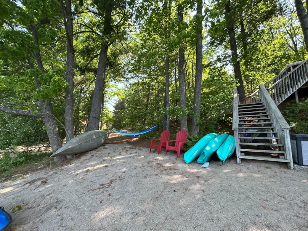 Hammock by the beach