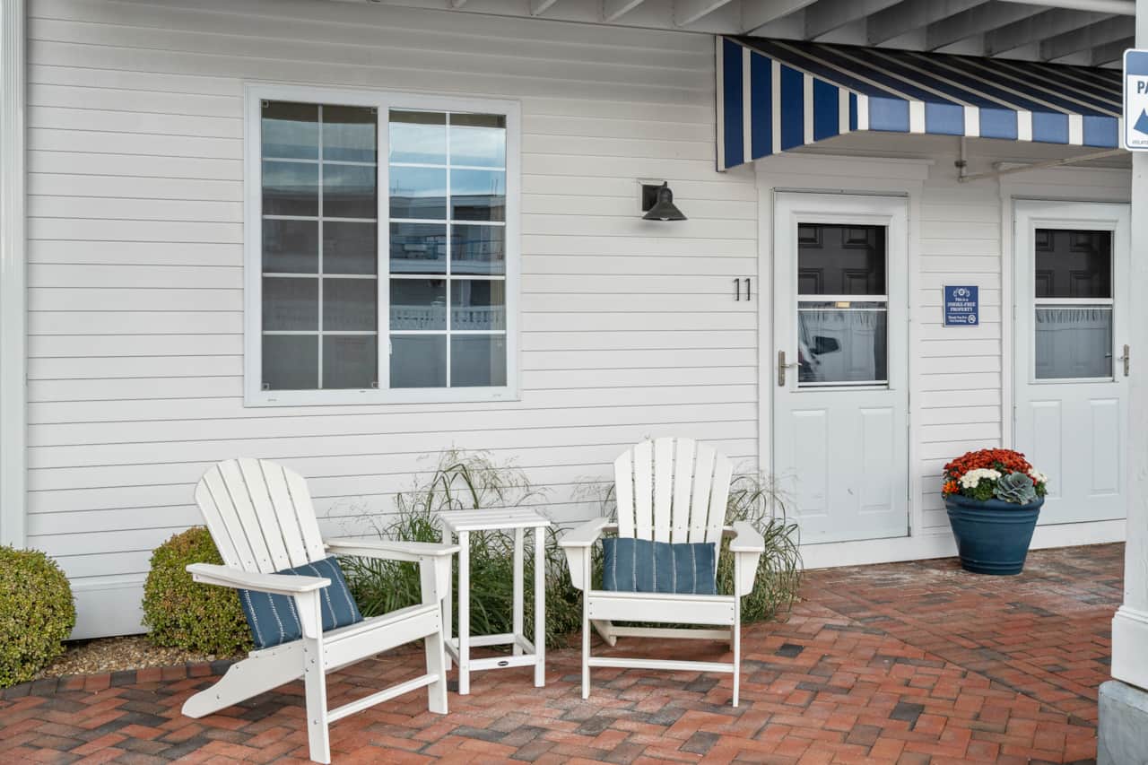 Patio located just outside your door! Parking is located right outside your room!