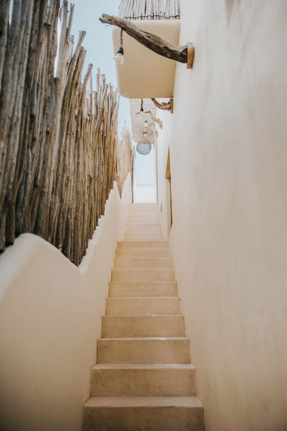 Stairway entrance to the Penthouse