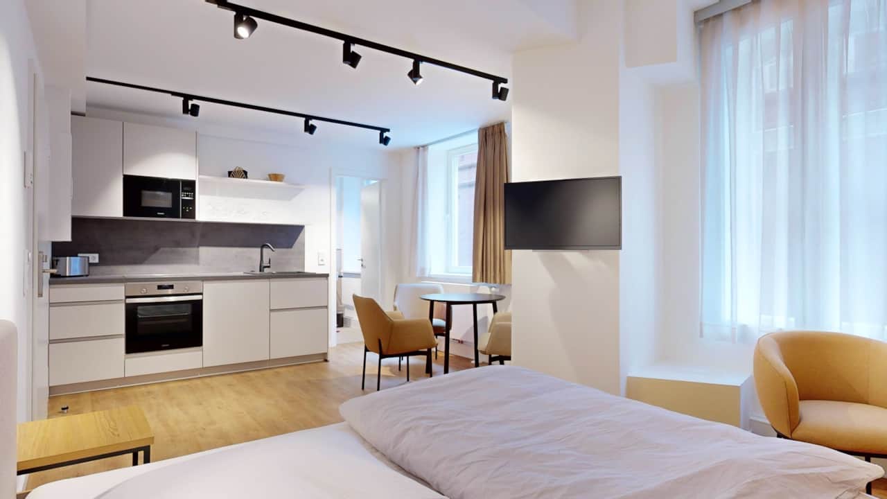 Modernes und großzügiges Apartment im N°8A Boardinghouse Lüneburg
