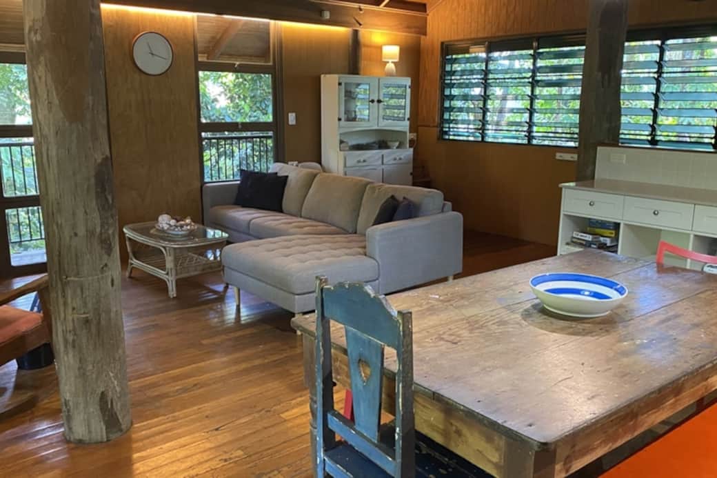 TreeTops by the Sea -Dining and Living Area TreeTops by the Sea -Dining and Living Area