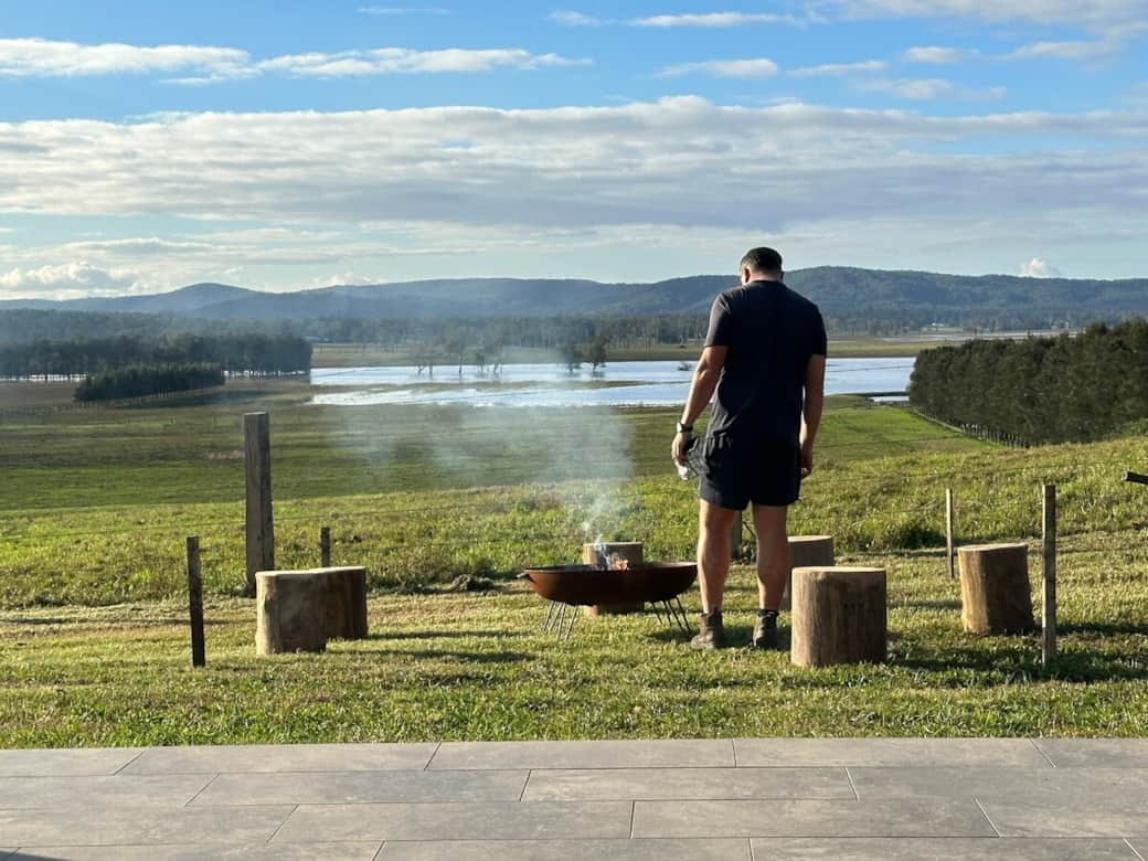 Fire Pit with views