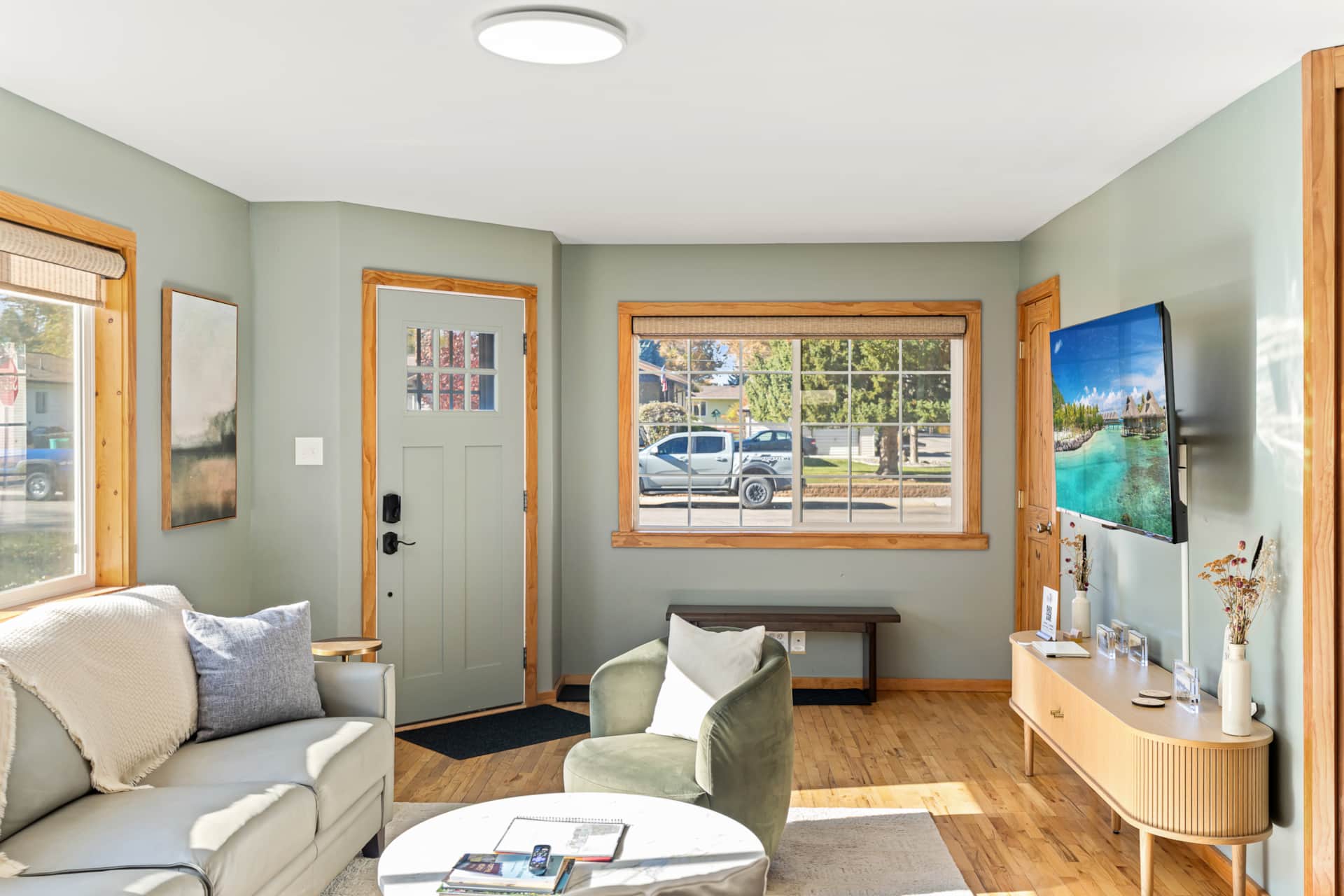 Cedar and Sage House bedroom detail