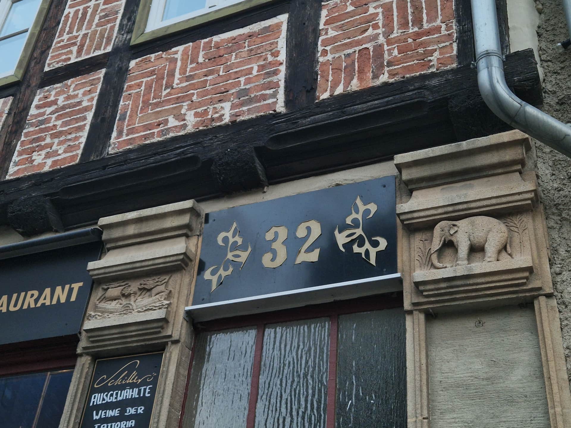 Ehemaliger Kolonialwarenladen in Quedlinburg
