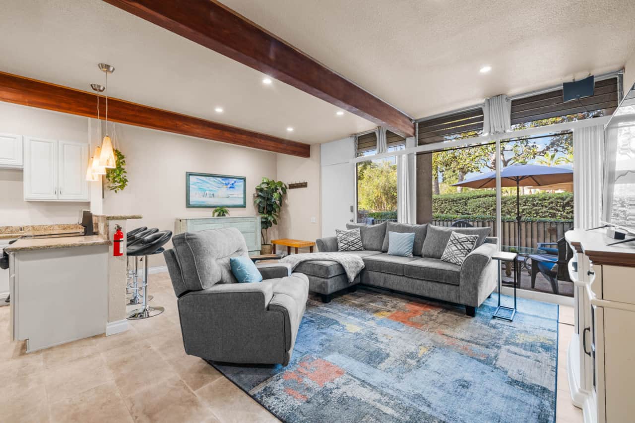 Living Area - Full of Natural Light 