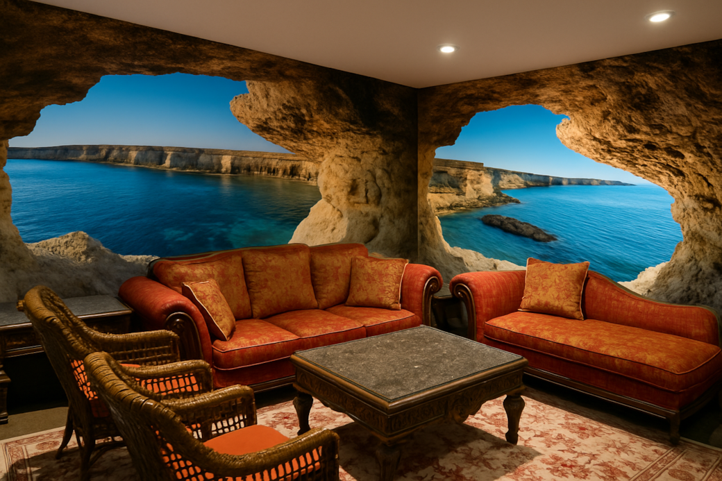 Luxury living room BizLodge Murals