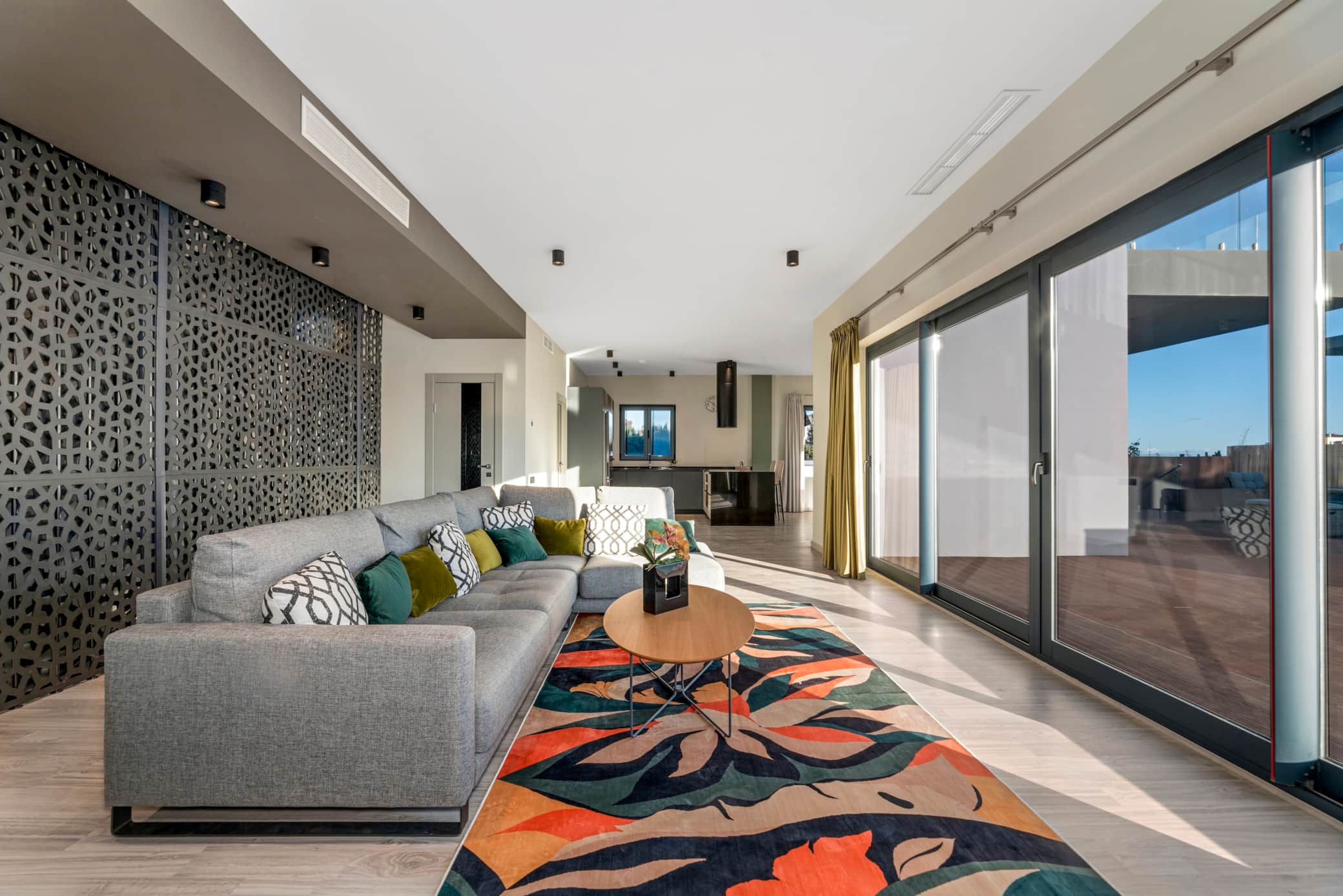 Spacious Living Room Villa