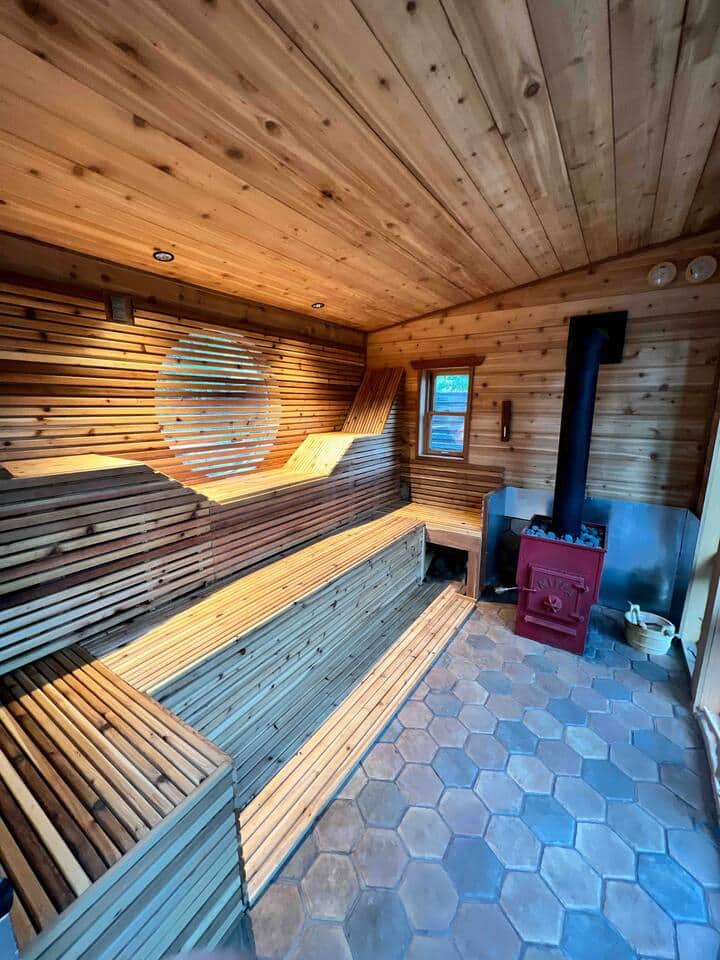 Wood-fired Sauna