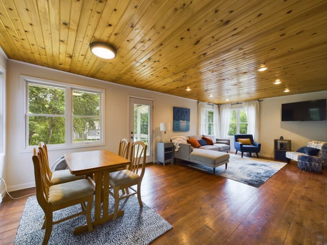 View from dining room/living room