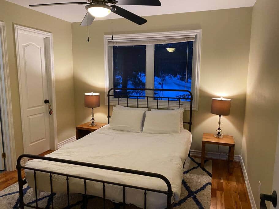 Master Bedroom second floor queen bed, with ensuite